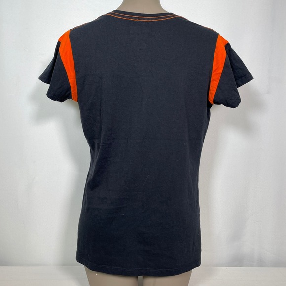 Cincinnati Bengals NFL Football Black Game Day Tradition T-Shirt Women's LARGE - Picture 5 of 9